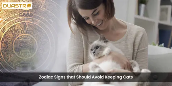 Zodiac Signs that Should Avoid Keeping Cats